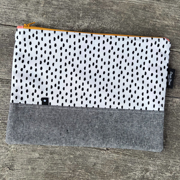 Black Dot Notions Pouch - Large