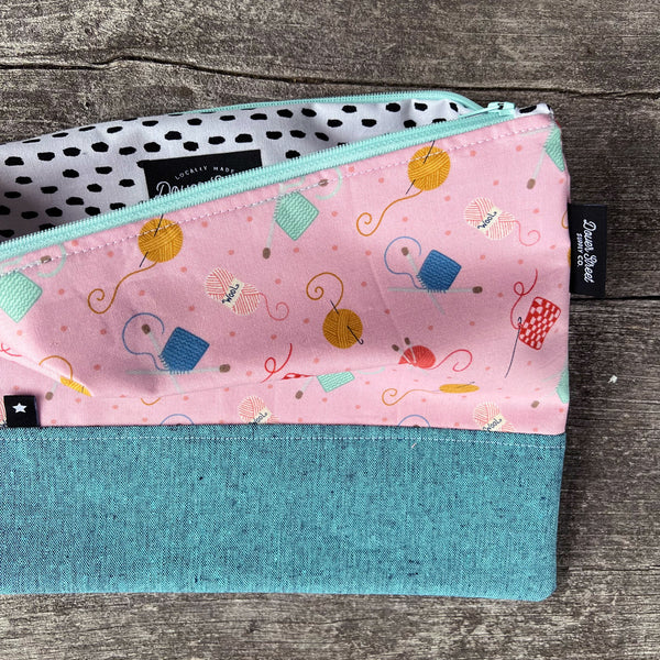 Yarn Balls Notions Pouch - Large