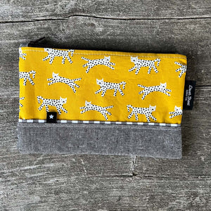 Yellow Cats Notions Pouch - Small