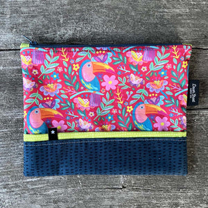 Toucans Notions Pouch - Medium