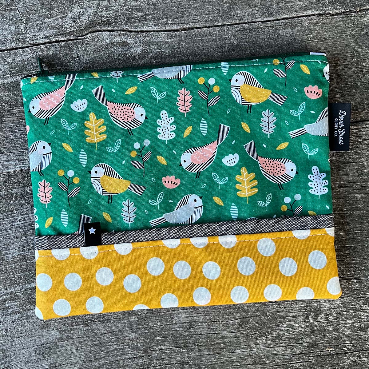 Spring Birds Notions Pouch - Medium